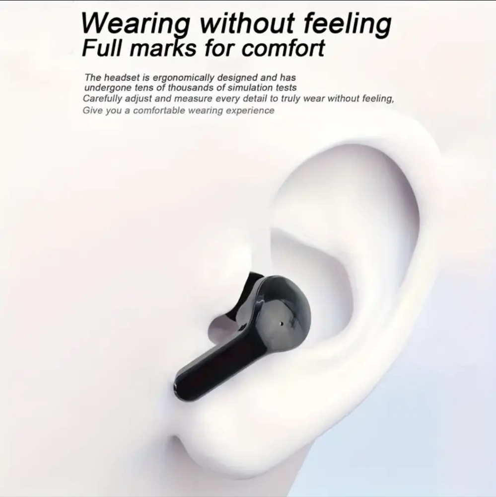 New TRUE WIRELESS LED Display 5.3 Bluetooth Headset with FREE Slcone Case - Picture 5 of 9